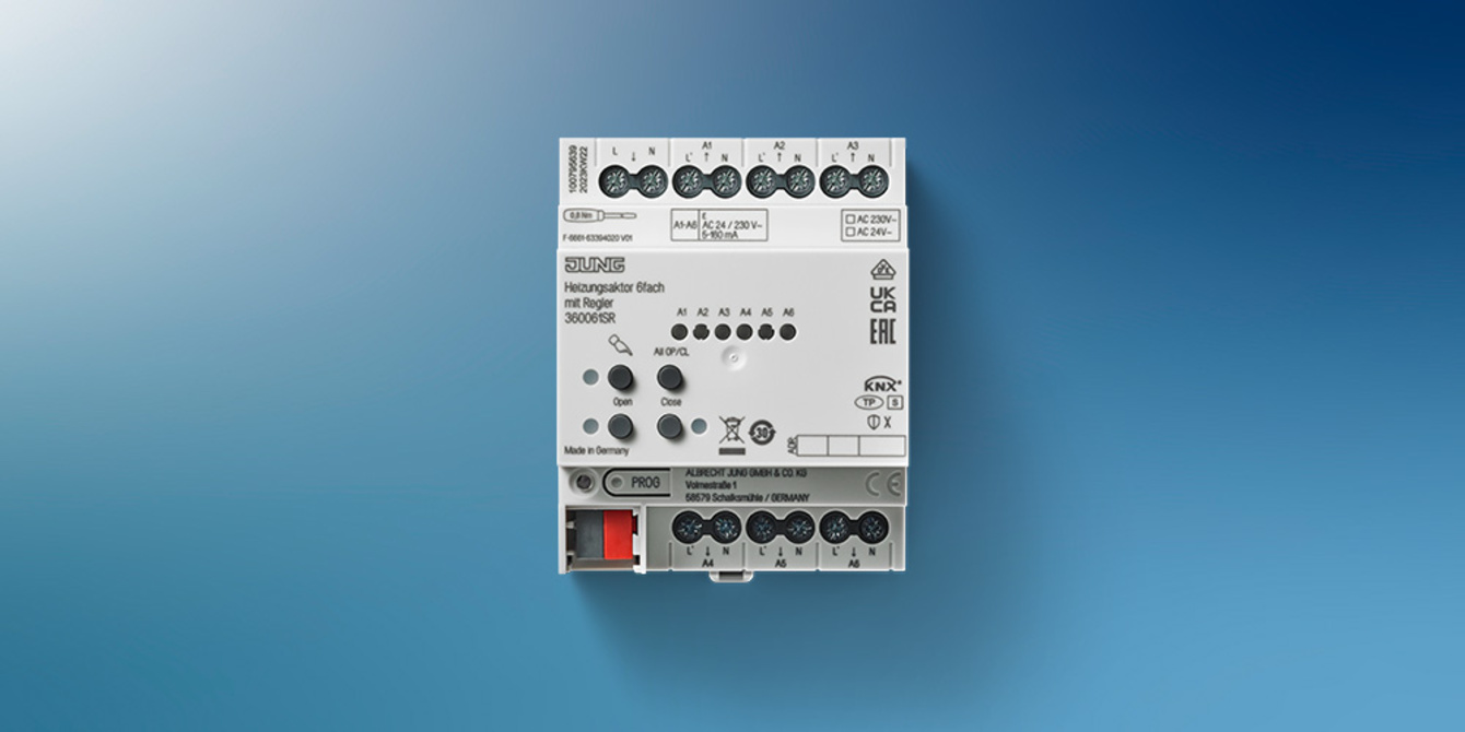 KNX Heizungsaktor 6-fach bei Elektro- & Informationstechnik Kaudel GmbH in Moosbach