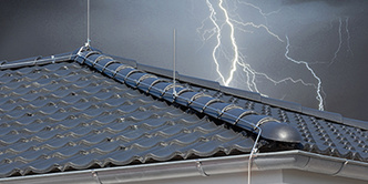 Äußerer Blitzschutz bei Elektro- & Informationstechnik Kaudel GmbH in Moosbach