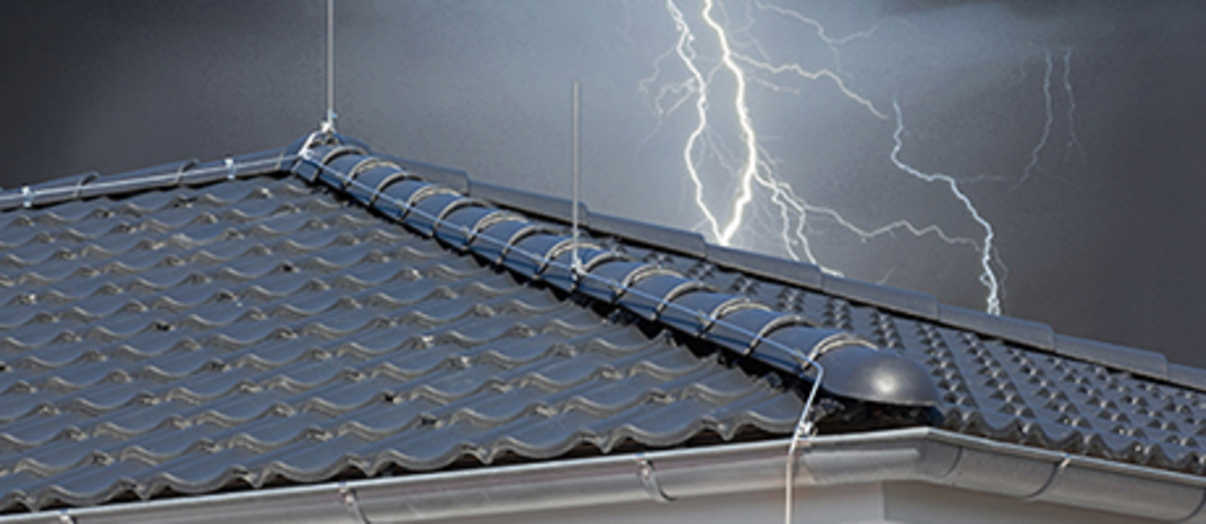 Äußerer Blitzschutz bei Elektro- & Informationstechnik Kaudel GmbH in Moosbach