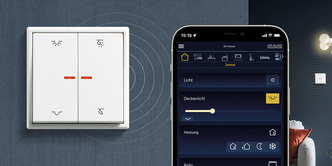 KNX RF Taster bei Elektro- & Informationstechnik Kaudel GmbH in Moosbach